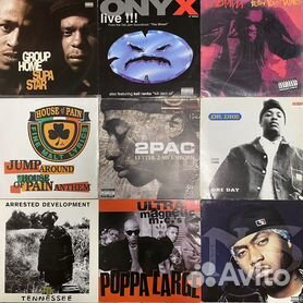 Виниловые Пластинки Хип хоп Rap Funk House