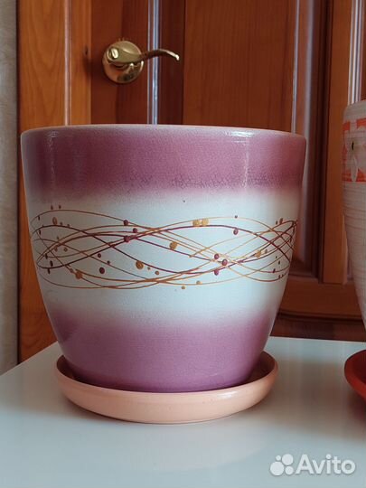 Керамические горшки большие Икея