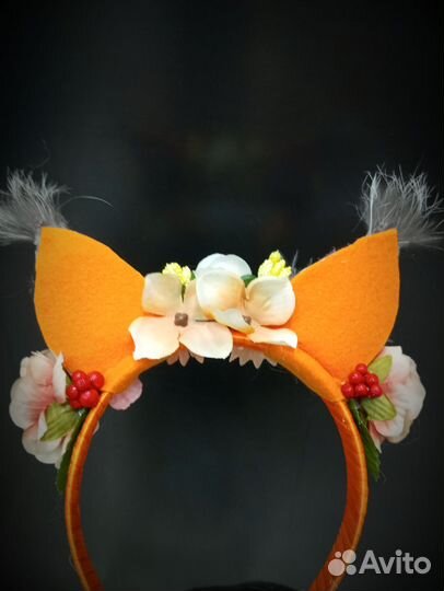 Новый ободок белочки лисички