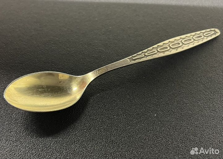 Чайная ложка мельхиор мнц