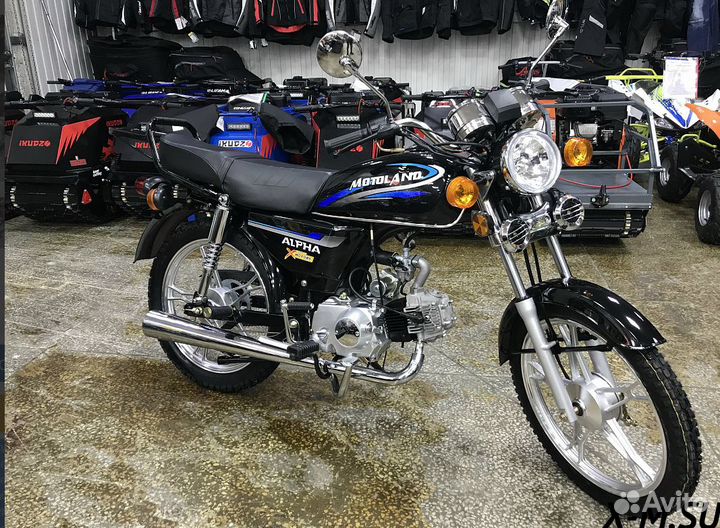 Мопед motoland альфа 11 PRO-sport