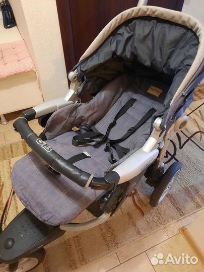 Коляска Peg perego 2 в 1 + система Kit auto