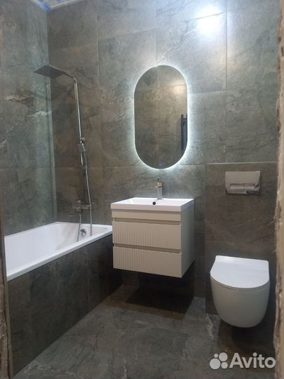 Плиточник. Ремонт ванной. Укладка плитки. Фартук