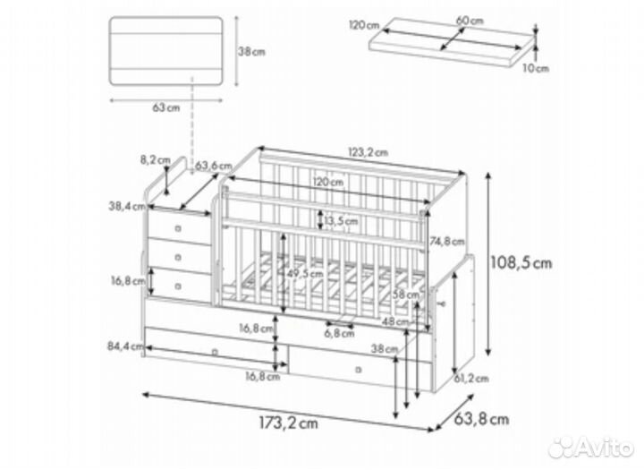 Детская кровать
