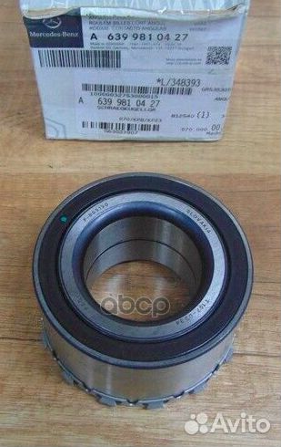 Подшипник задней ступицы A6399810427 mercedes-benz