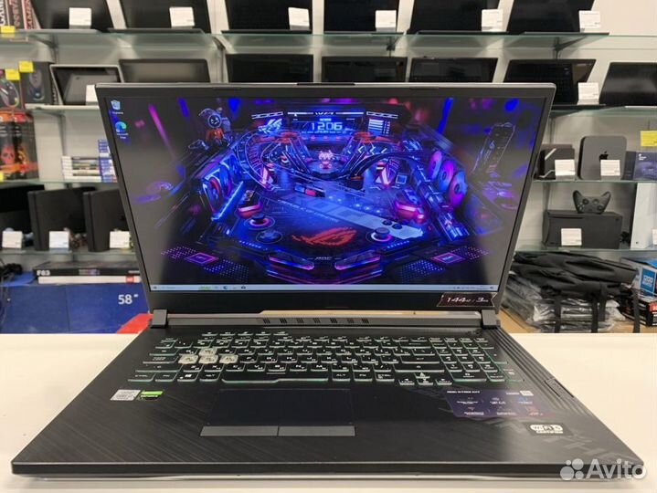 Ноутбук игровой asus ROG G712LV-EV023T, 17.3