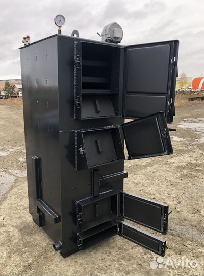 Твердотопливный котел длительного горения