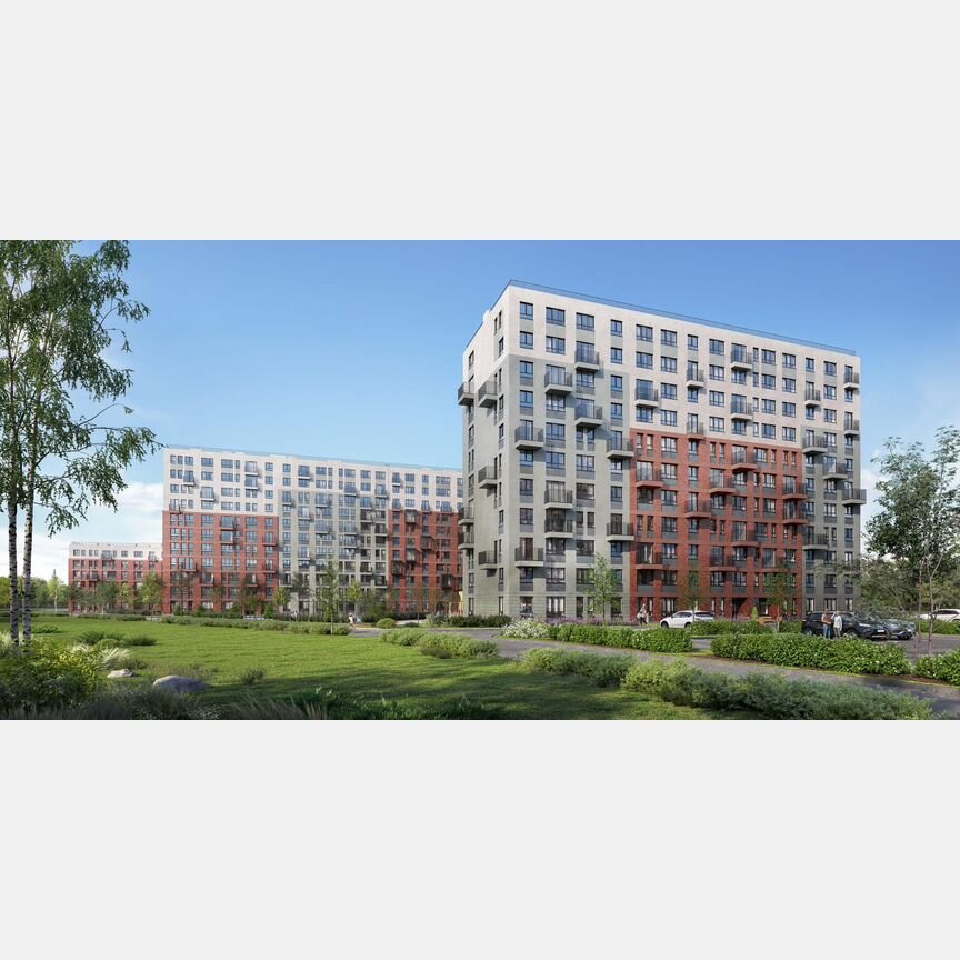 1-к. квартира, 35,1 м², 11/11 эт.