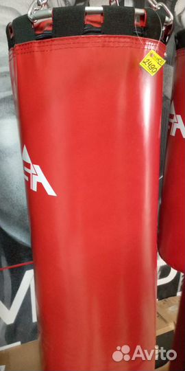 Мешок боксерский PB-01, 100 см, 35 кг,тент,красный