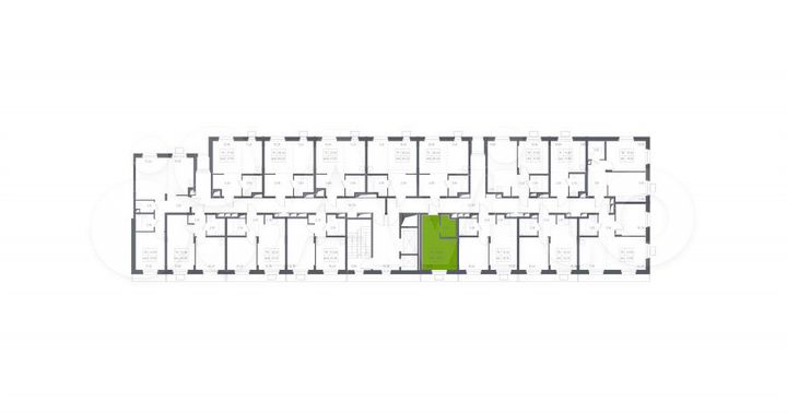 Апартаменты-студия, 19,8 м², 2/17 эт.
