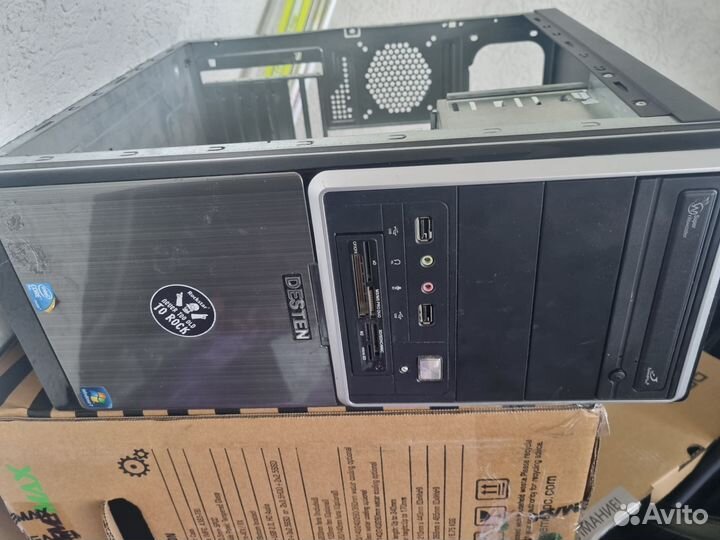 Материнка Asus p5g41, проц, ddr3, блок питания