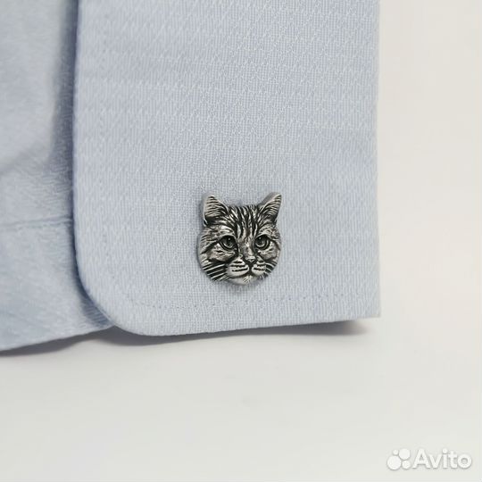 Запонки Кошка Запонки Кот Ручной Работы WiLiJe