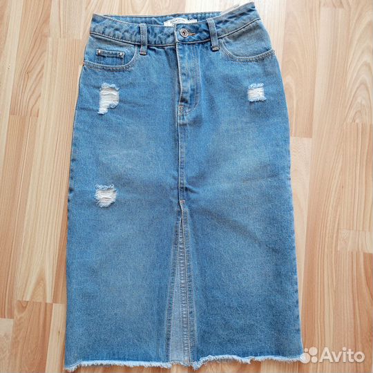 Юбка джинсовая р 40-42