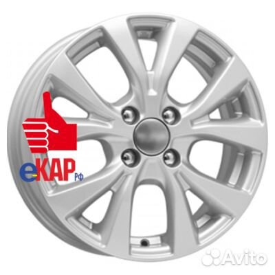K&K 6x15/4x100 ET48 D54,1 кс685 Сильвер