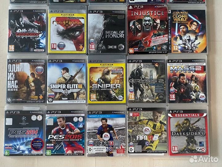 Игры/диски для Sony PS 3