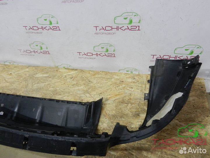 Юбка заднего бампера Porsche Cayenne 3 (2017+)