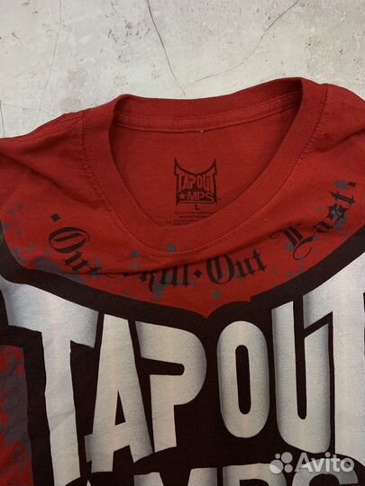 Винтажная футболка Tapout оригинал