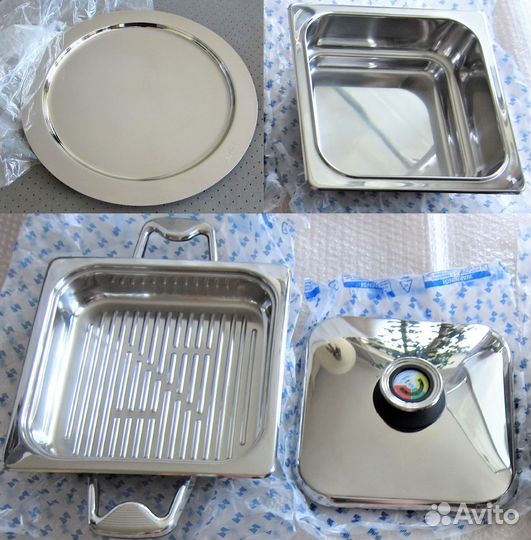 Zepter Гриллер квадро и Поднос круглый