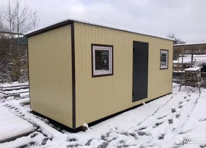 Продаем утепленные бытовки бу