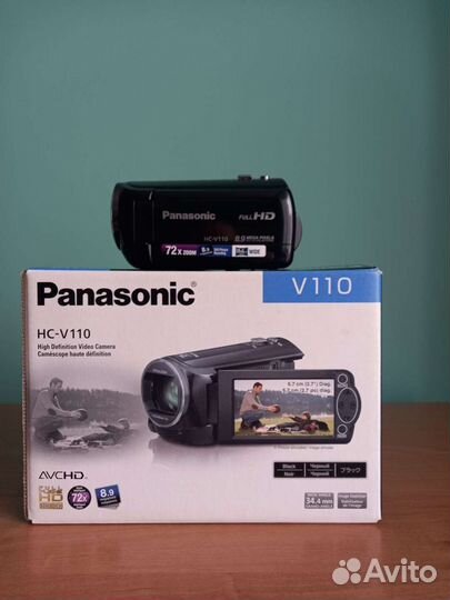 Видеокамера panasonic hc v110