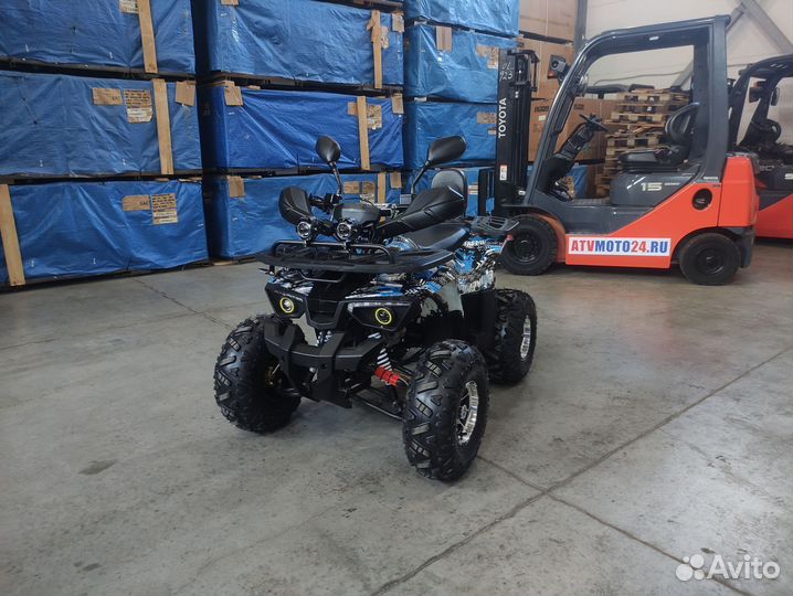 Квадроцикл Хаммер 125 (Синий)