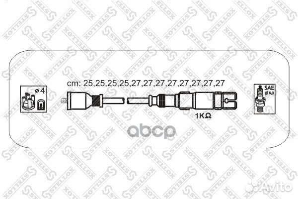 Провода в/в MB W202/210/211/220/163 RC-MB223 10