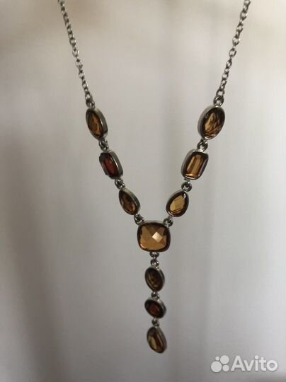 Шейное украшение 60 см длина всей цепочки