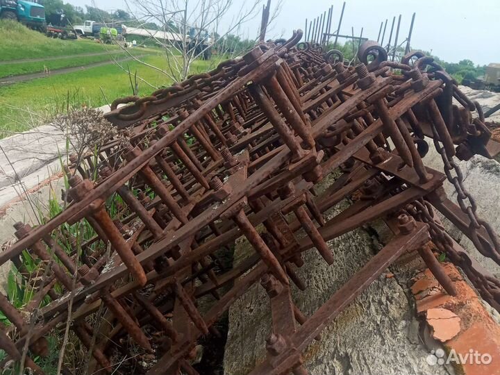 Сцепкана боронки на трактор