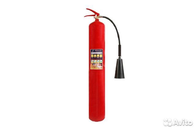 Огнетушитель углекислотный бу