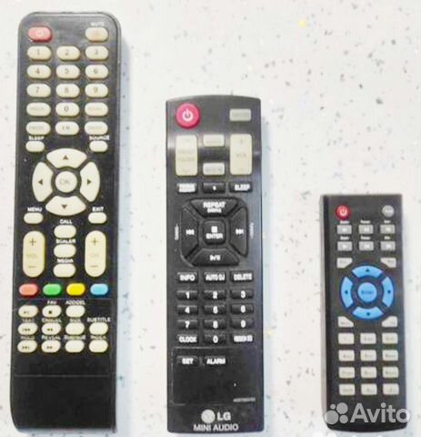 Пульт ду для телевизора и приставки