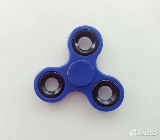 Спиннер. Цвет: синий