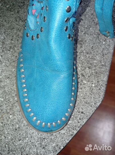 Сапоги женские для образа Снегурочки 38 размер