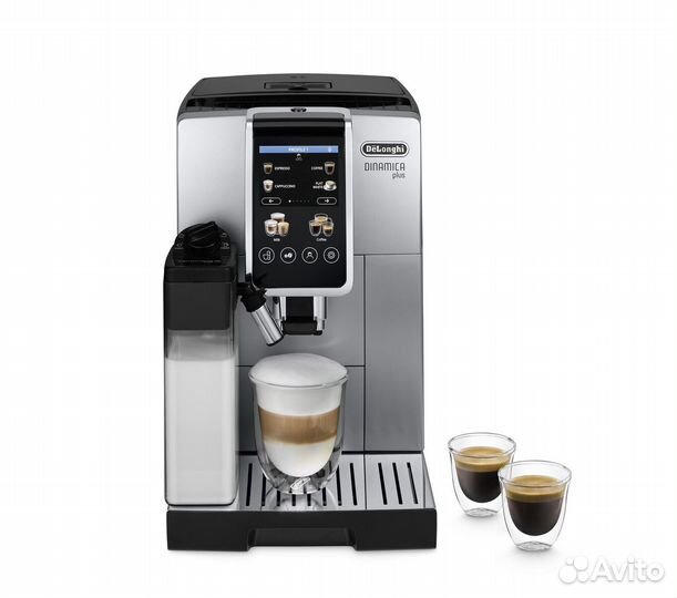 Кофемашина DeLonghi Dinamica Plus ecam380.85.sb