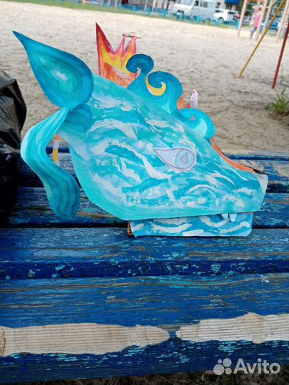 Бумажные драконы на руку