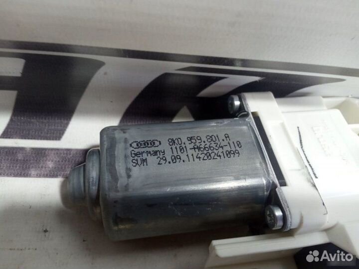 Моторчики стеклоподъемников Audi A4 B8 2007—2012