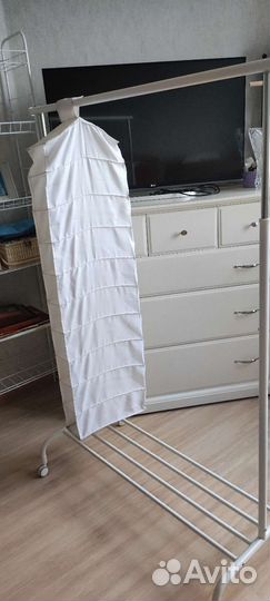 Вешалка напольная IKEA rigga + органайзер