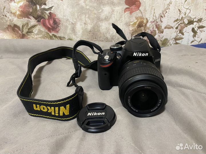 Зеркальный фотоаппарат nikon d3200
