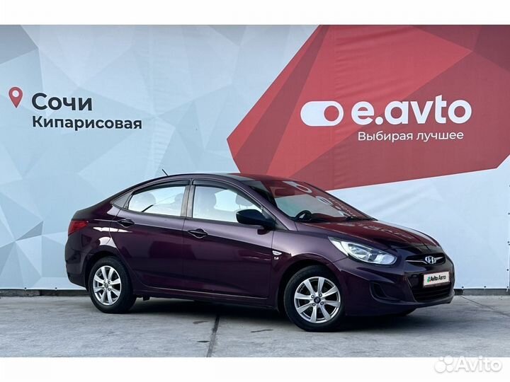 Hyundai Solaris 1.6 AT, 2012, 158 000 км