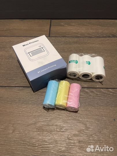 Термопринтер мини bluetooth