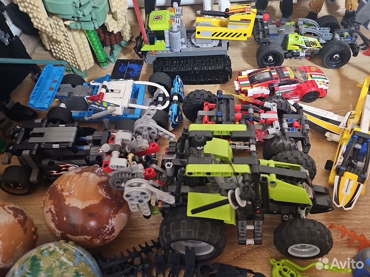 Лего оригинал,Техник, моторчик,амортизаторы, бу