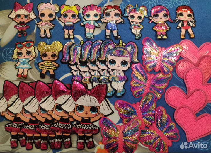 Нашивка заплатка для одежды Лол