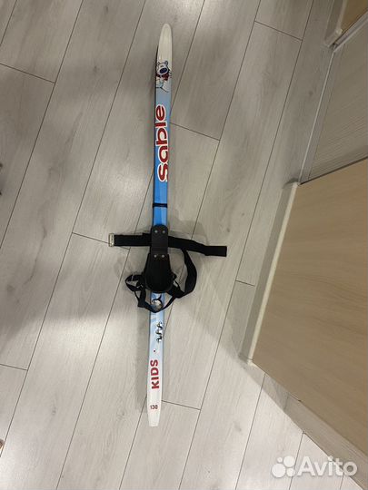 Лыжи 130 спец. ботинки не нужны