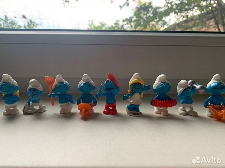 Игрушки из киндера 90х