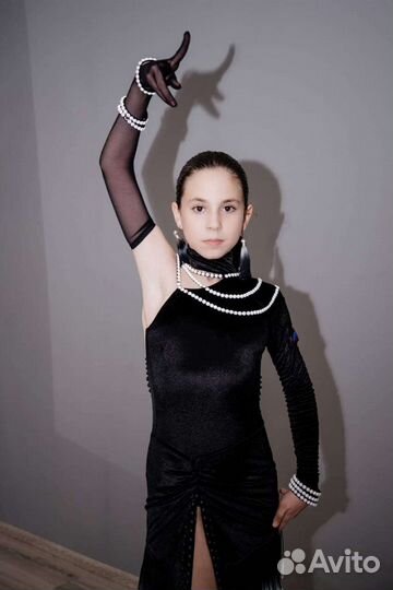 Турнирное платье для бальных танцев