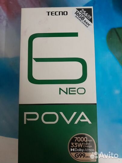 TECNO Pova 6 Neo 5G, 8/256 ГБ