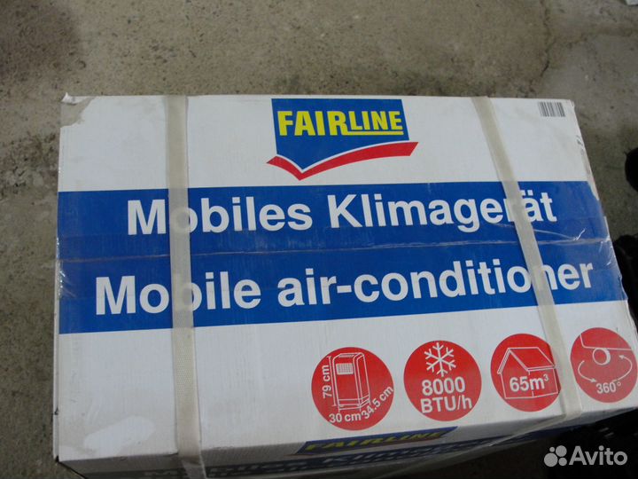 В упаковке напольный кондиционер Faer Line 65кв.м