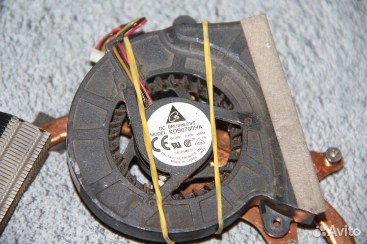 Система охлаждения ноутбука Samsung R519, R510