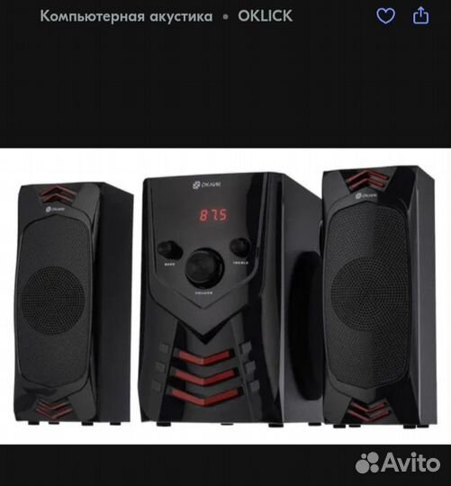 Колонки оклик ок 432 2.1