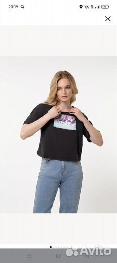 Футболка Zara новая женская М