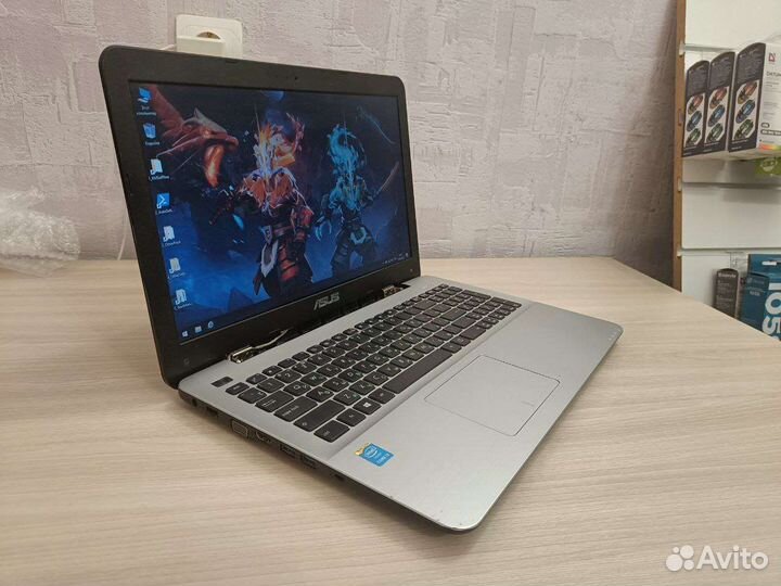Мощный ноутбук Asus core i3-4/8gb/1000gb/920m 2gb